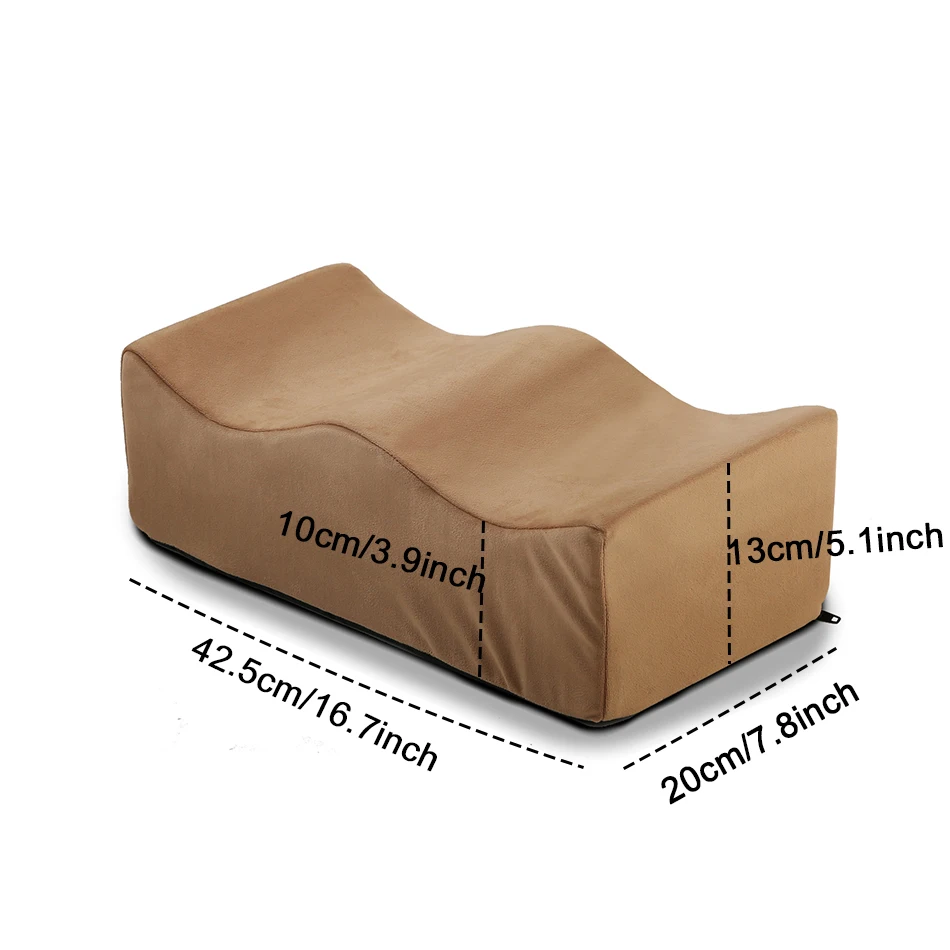 Foam Foot Rest Leg Pillow Relax Relieve Down Leg Pressure Massage Pillow for Leg Home Soft Memory Sponge Foot Pillow