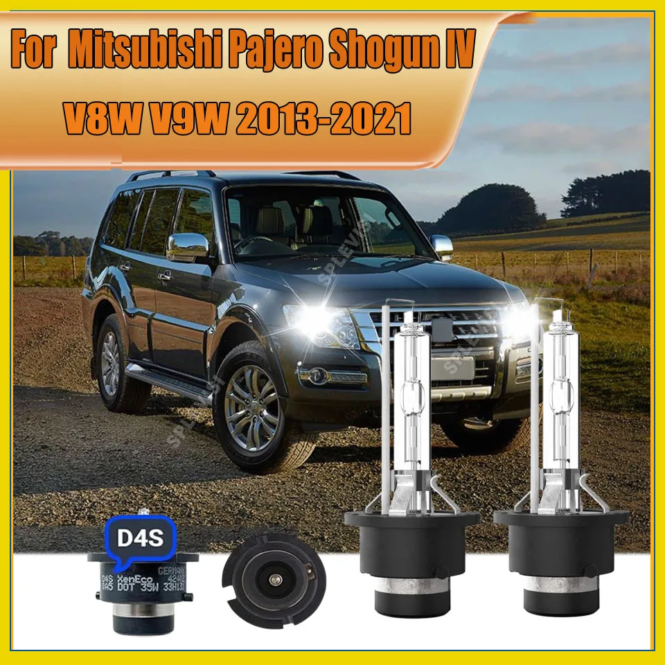 

66440 42402 42402WX D4S 35W Xenon Headlight HID Bulbs For Mitsubishi Pajero Shogun IV V8W V9W 2013 2014 2015 2016 2017 2018-2021
