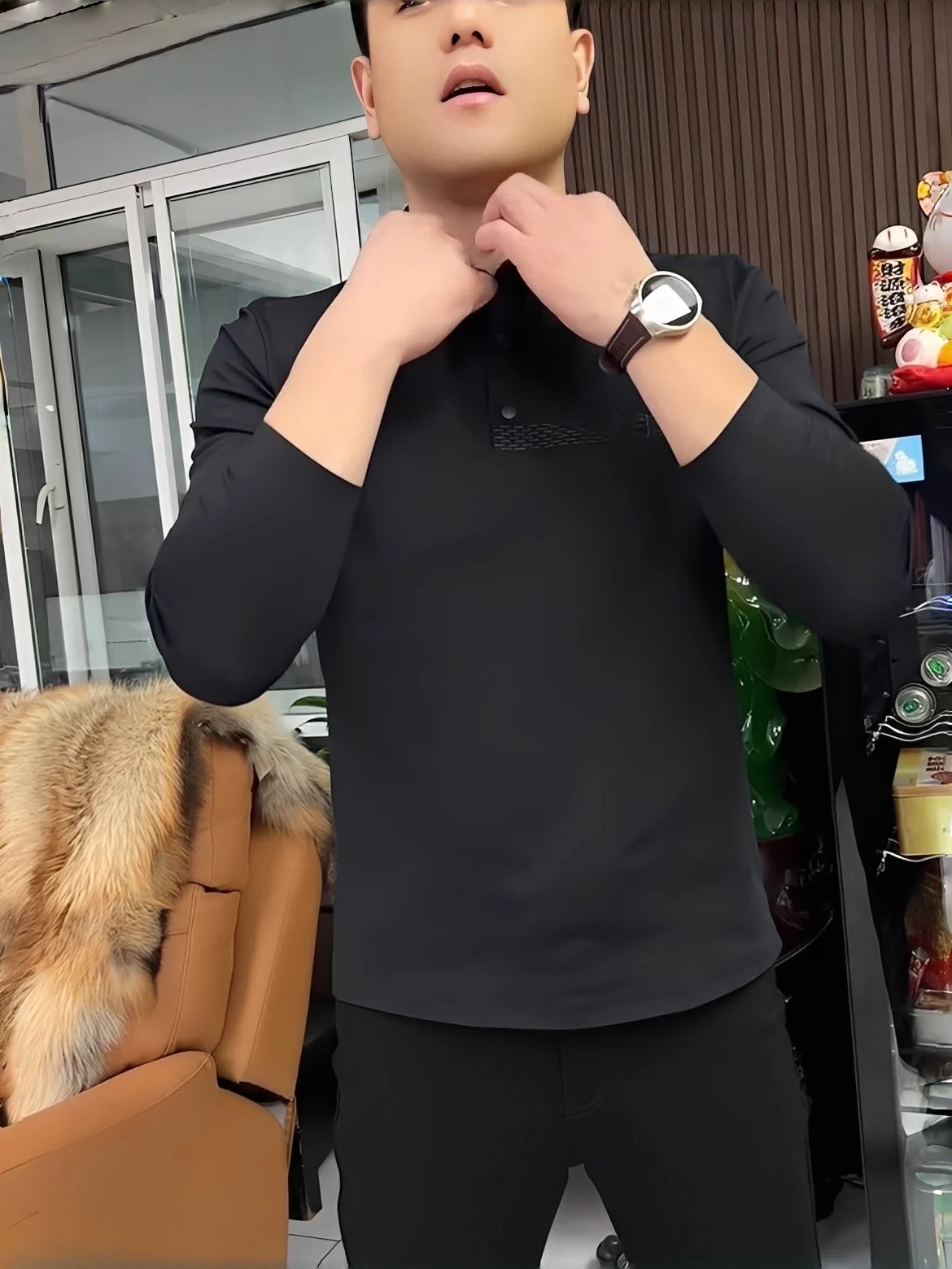 

Мужская зимняя модная куртка 2025: Новинка, повседневная, для активного отдыха, универсальная, на флисовой подкладке, для бизнеса и досуга, трендовая, от китайского бренда