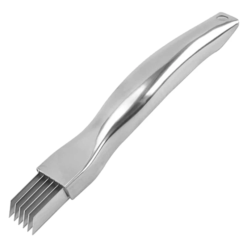 Kitchen Shred Silk The Knife,Stainless Steel Scallion Cutter Vegetable Garlic Cutter Chopper Green Onion Cutter Slicer