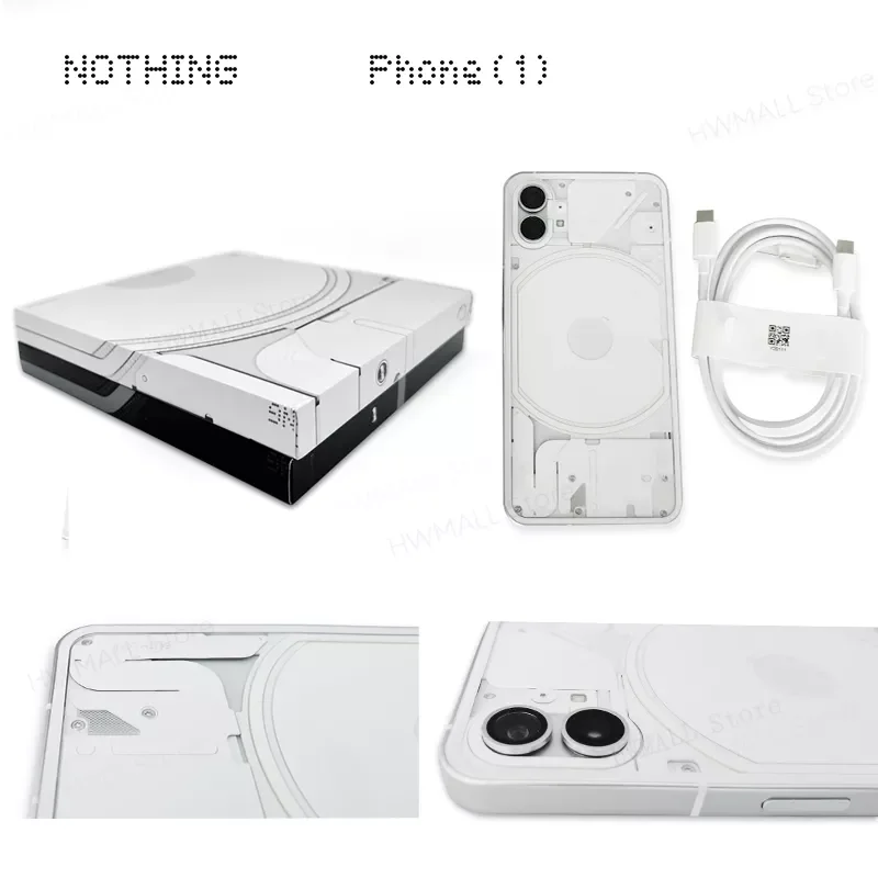 Nowy globalny wersja nic telefon 1 5G Smartphone 100% oryginalny Snapdragon 778G + 6.55 \