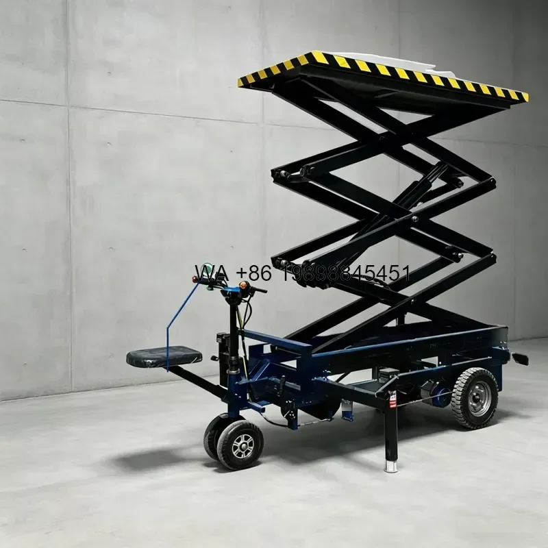 Wmwmnu for 500kg Self-propelled Scissor Lift Seat Mobile Hydraulic Lifting Platform 6m IP54 Protection Orchard