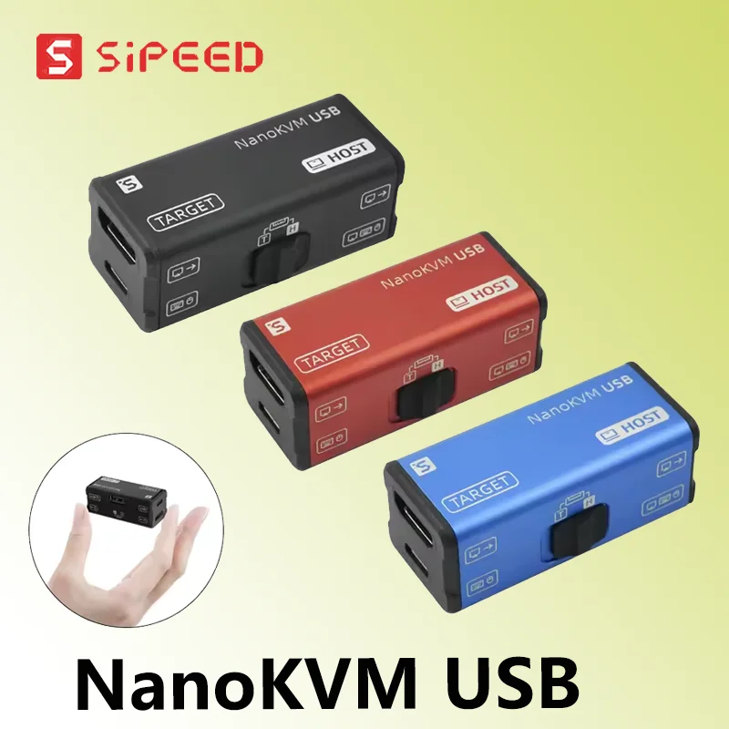 

Sipeed NanoKVM-USB NanoKVM USB Tool-Kit Option Finger-sized 4K USB KVM for Server/SBCs New
