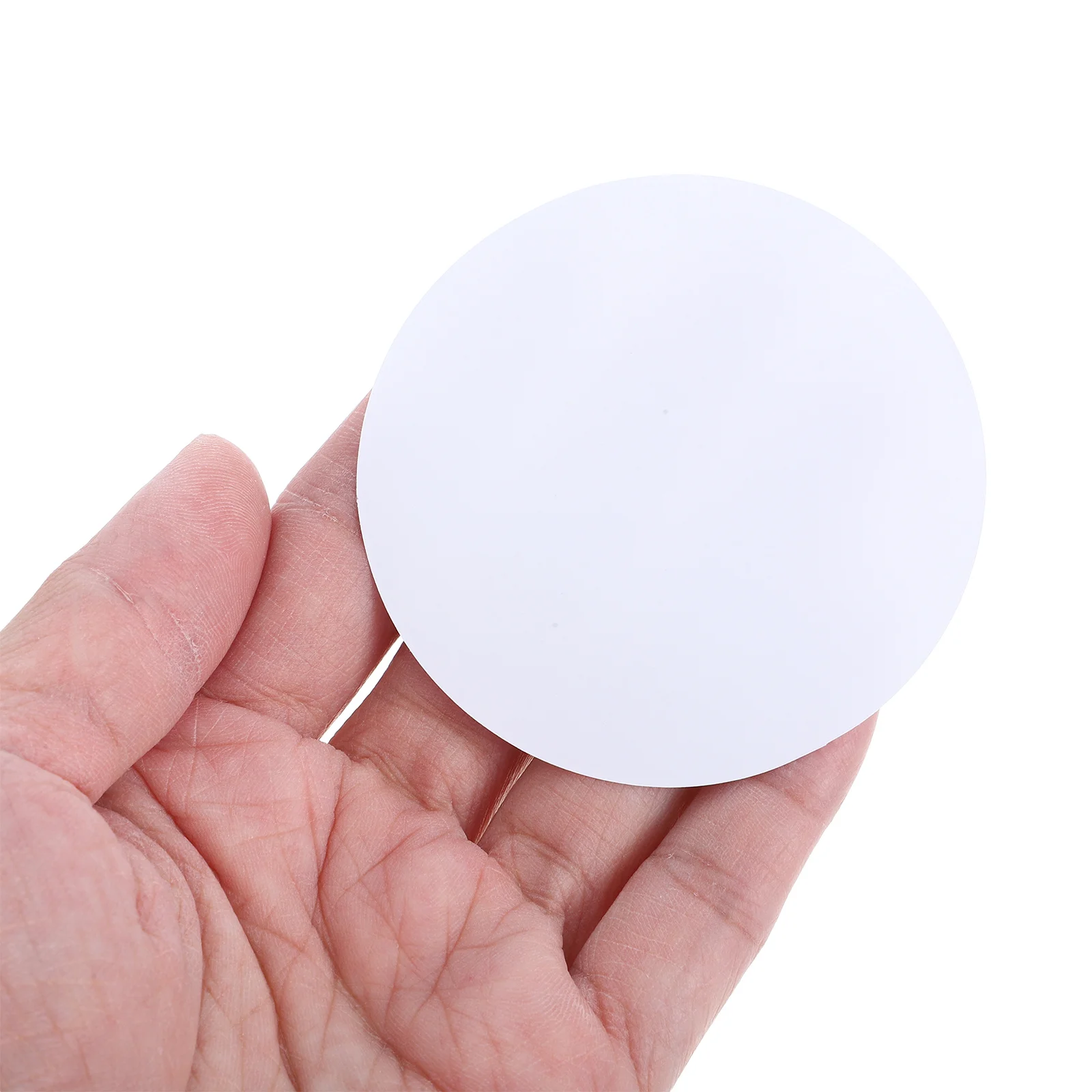 100Pcs DIY Button Making Paper Blank Round Sheets for Hand Painting Drawing Custom Badges Craft Projects Printable Pins Graffiti