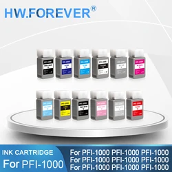 For Canon PFI1000 PFI-1000 Compatible Ink Cartridge With Pigment Ink For Canon imagePROGRAF PRO-1000 PRO1000 Printer Ink Tank