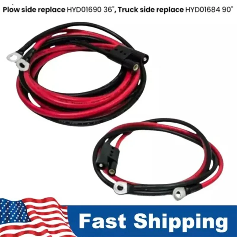 

Кабель заземления Snowplow со стороны грузовика и плуга, совместимый с BOSS Plows HYD01684 HYD01690