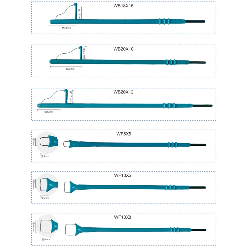 High-frequency coagulator knife Electron ion cauterization instrument accessories electrode electric knife head ring