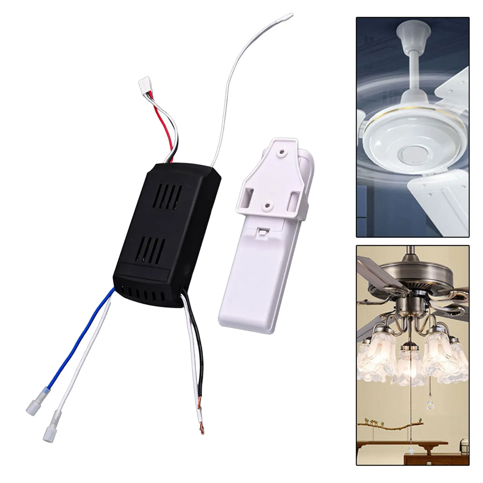 

1set Frequency Conversion Ceiling Fan Remote Control Kit Light Receiver Controller Adjusted Wind Speed Transmitter Receiver