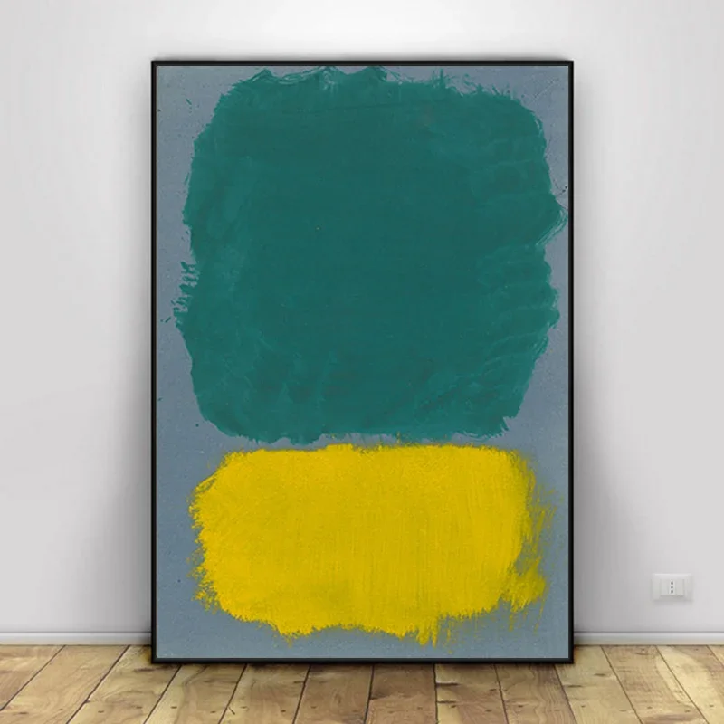 Mark Rothko Abstract Canvas Oil Painting Poster and Print Unframed Spray Frameless Hologram Living Room Home Decor Art
