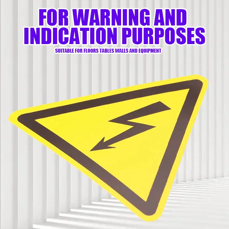 Autocollants en Vinyle avec Signes en Iodine, Étiquette de Sécurité au Travail, pour Machine Murale