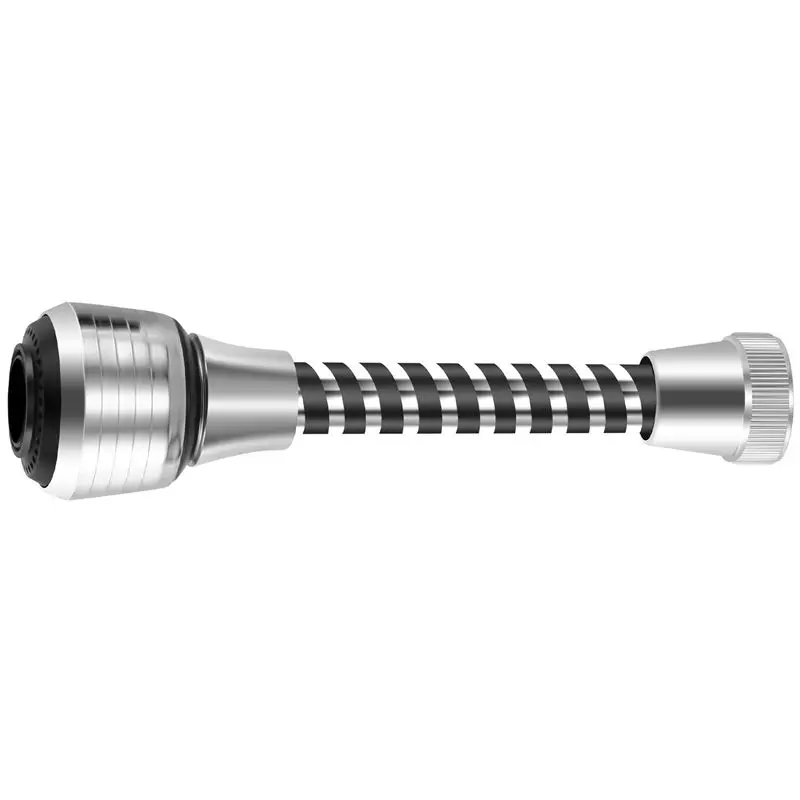 HLZS-Sink Faucet Sprayer Attachment,Rotatable Anti-Splash Faucet Nozzle Head With Hose - Kitchen Sink Faucet Extender