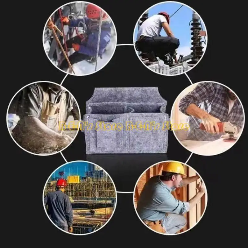 Y1AD регулируемый пакет для ремня для инструментов с ремнем для плотников строителей и мастеров