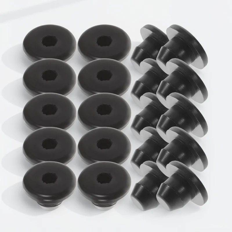 

20pcs Oil Reservoir Filler Plug for Hydraulic Rubber Oil Plugs Leak Proof Durable Replacement Bung Floor Bottle Jack