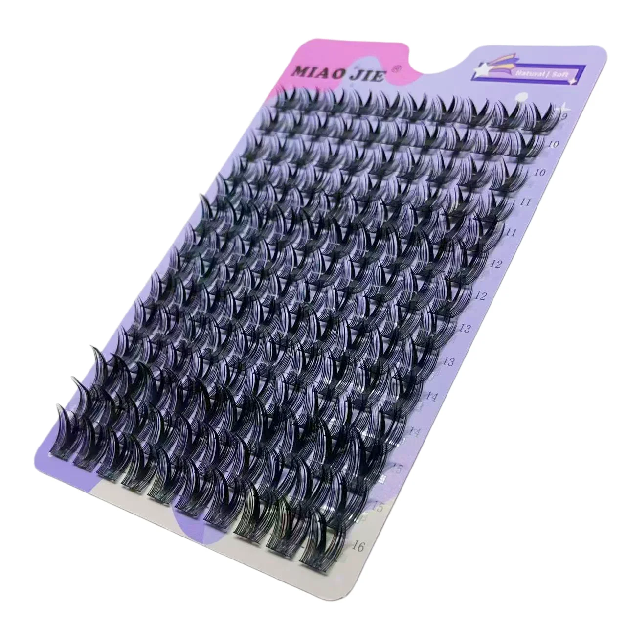WINKLURE Manga Wimpernbüschel Wispy Wimpernverlängerungen Anime Wimpern-Cluster-Kit Spiky Wimpernbüschel D-Curly Einzelwimpern – Detail 11