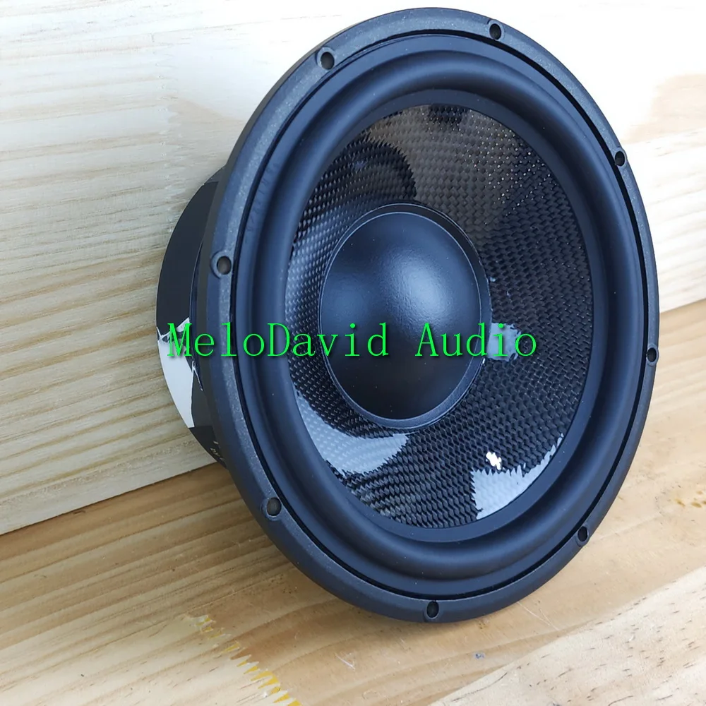 MeloDavid Audio AT166CF 탄소 섬유 콘 자동차 미드베이스 우퍼 2개 쌍