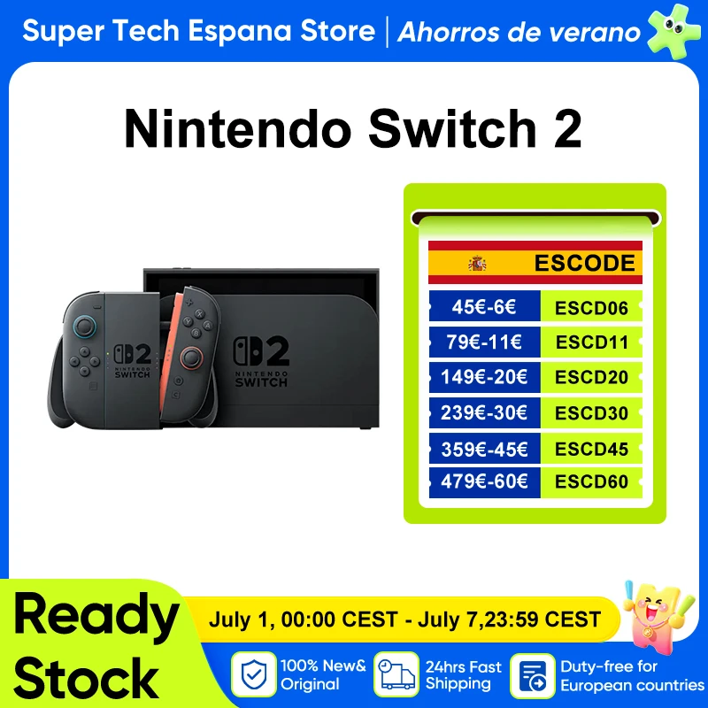 Nintendo Switch Splaroon2 付 Nintendo Switch 2 Game Console NS2 7.9-inch LCD 1080P 120Hz