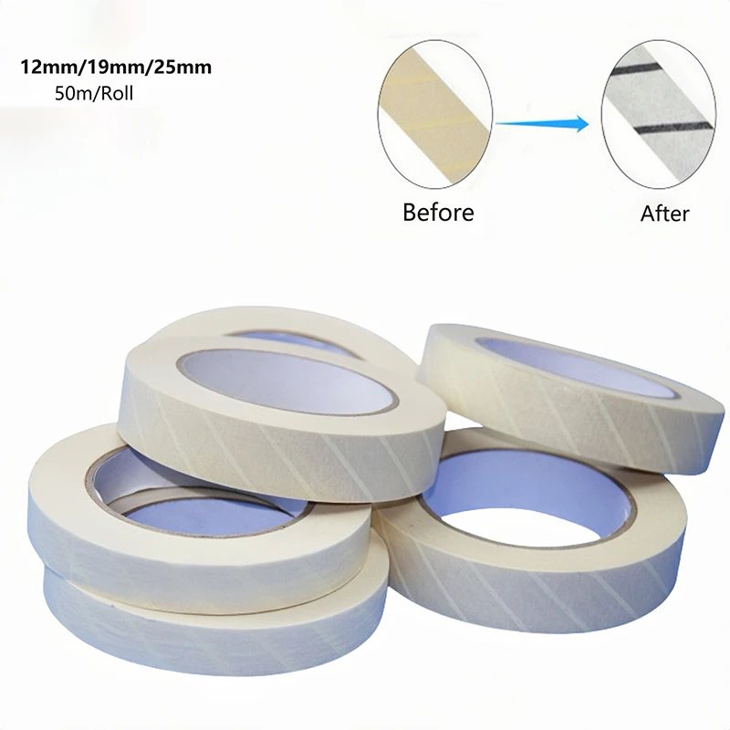 1pc Dental Sterilization Indicator Tape 50M Medical Autoclave Cards Steam Indicator Tape Oral Care Supplies Dentist Lab Material
