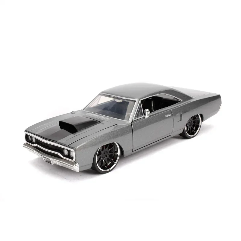 Jada 1:24 Dom\'s 1970 Plymouth Road Runner, литая металлическая игрушка для мальчиков