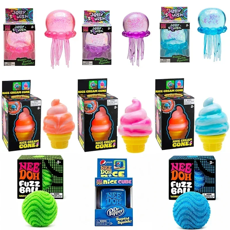 Needoh DohJees Emotional Stress Relief Squeeze Venting Decompression Squishy Sensory Fidget Surprise Blind Box Adult Ssss