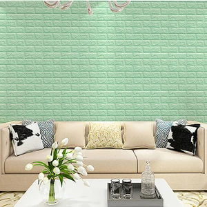 Impermeable tiles standard brick wall, moisture proof sticker, room decoration, various colors, bedroom decoration 10 Main Sales Sticker Floor - №4