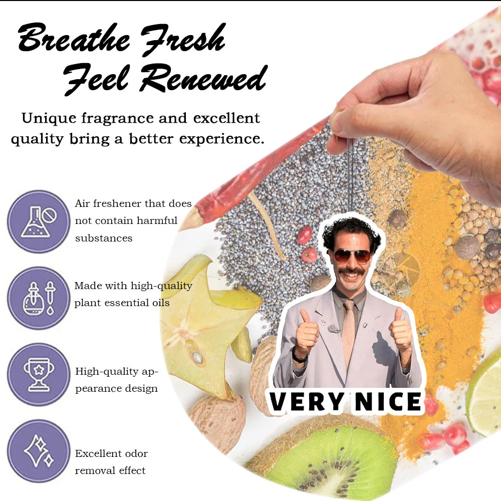 1/5/10 قطع، عطر سيارة ممتع للعلاج بالروائح العطرية، ملحقات السيارة بمرآة الرؤية الخلفية، قلادة تنفيس