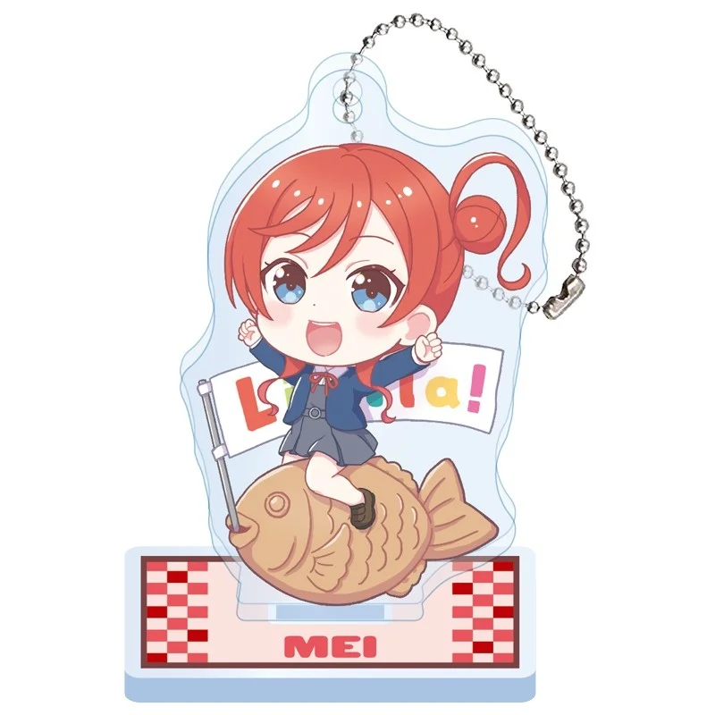 Desk Decor - Love Live! Anime Acrylic Stand Figure Keychain Bag Charms Chisato Arashi Cosplay  Gift Cartoon Animation Uniform