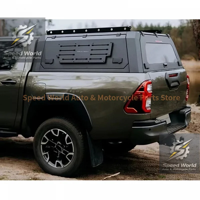 High Quality Durable Custom Steel Hard Top Pickup Truck Canopy For Hilux Vigo 2