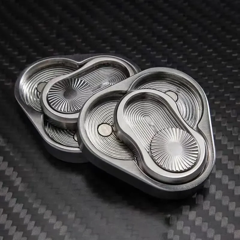 Magnetischer Fidget Slider für Erwachsene, EDC, Metall-Zappelspielzeug, ADHS, Handspinner, Autismus, sensorisches Spielzeug, Angst, Stressabbau, Geschenke für Erwachsene