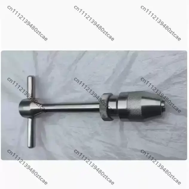 Orthopedic Medical Self-locking Handle Hollow Hand Drill Automatic Wire Lock Device Intramedullary Pin Hollow Drill