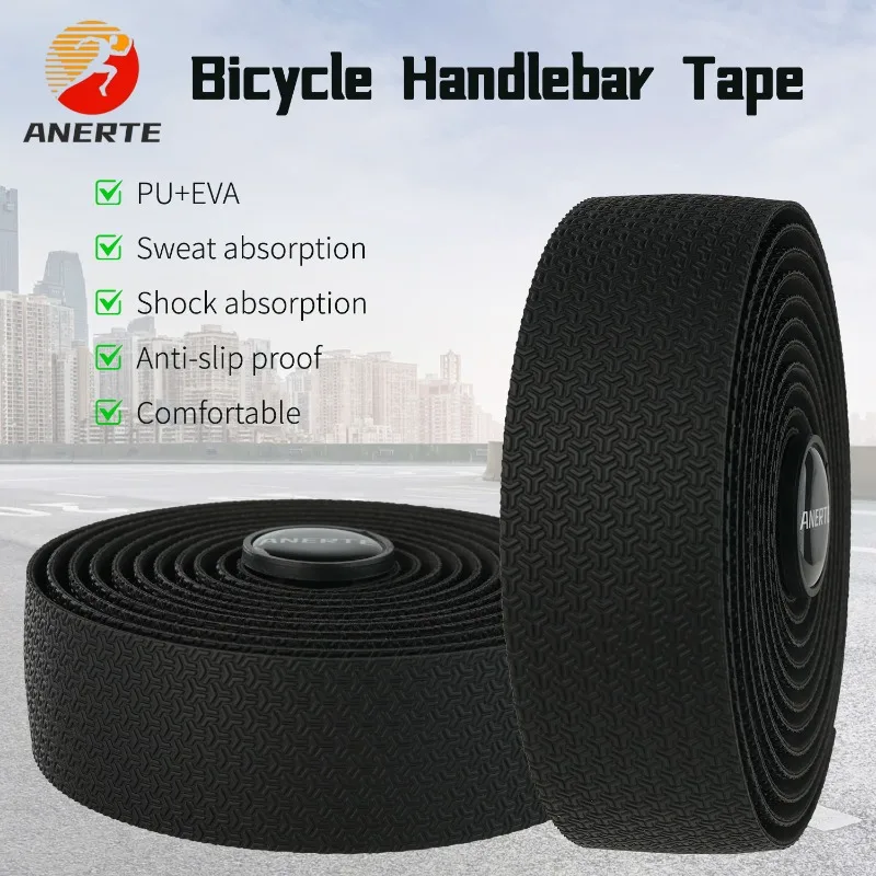 NPY FashionHandlebar Tape Cork Shock Absorbing Gravel Road Bike Damping Wrap Bicycle Bar Tape Cycling Parts Acessórios Bicicleta