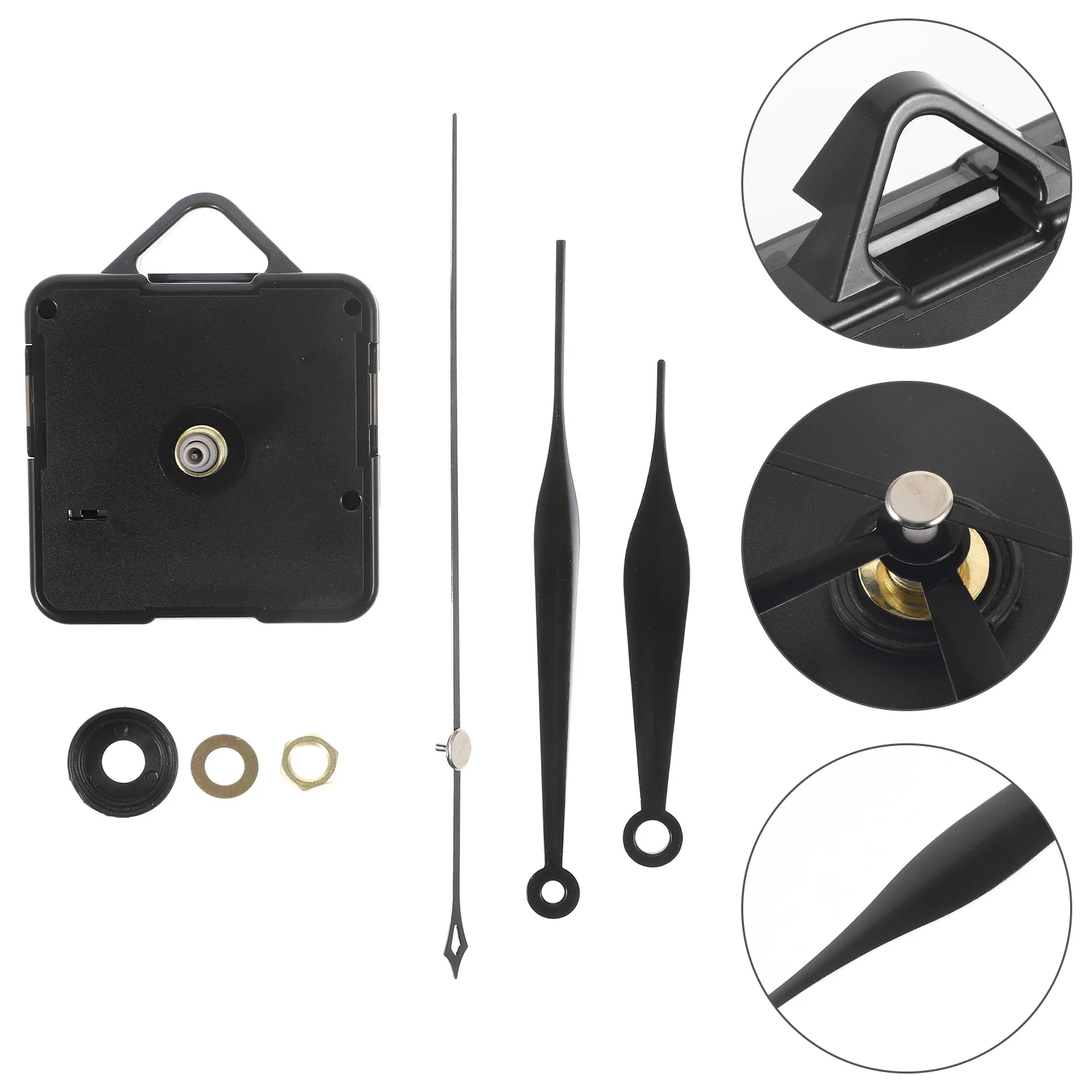

Clock Hands Wall Movement Mechanism Operated Diamond Motors Powered Replacement Small