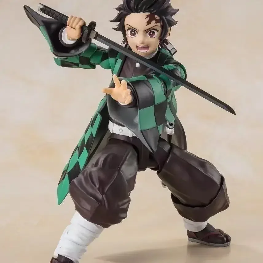 

Bandai SHF Demon Slayer: Kanjiro, Tanjiro, Demon Slayer, Swordsman, Can Be Done By Hand Action Figure Toy Anime Figure Model Toy
