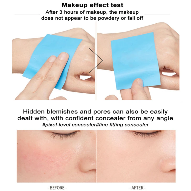 15 جرام + 15 جرام وسادة هوائية BB كريم مجموعة كريم الأساس مقاوم للماء اشراق المخفي طويل الأمد للوجه مستحضرات التجميل ماكياج