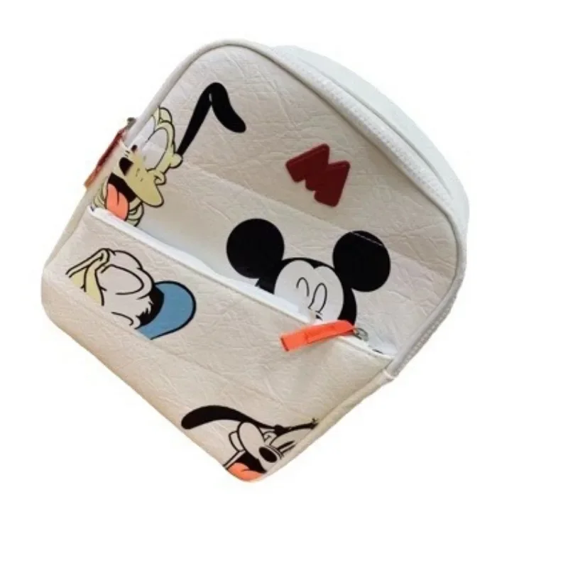 Sacs à dos Disney Kawaii pour filles, sacs à paillettes imprimées, rangement de voyage, cartables à la mode, mini sac à dos de maternelle