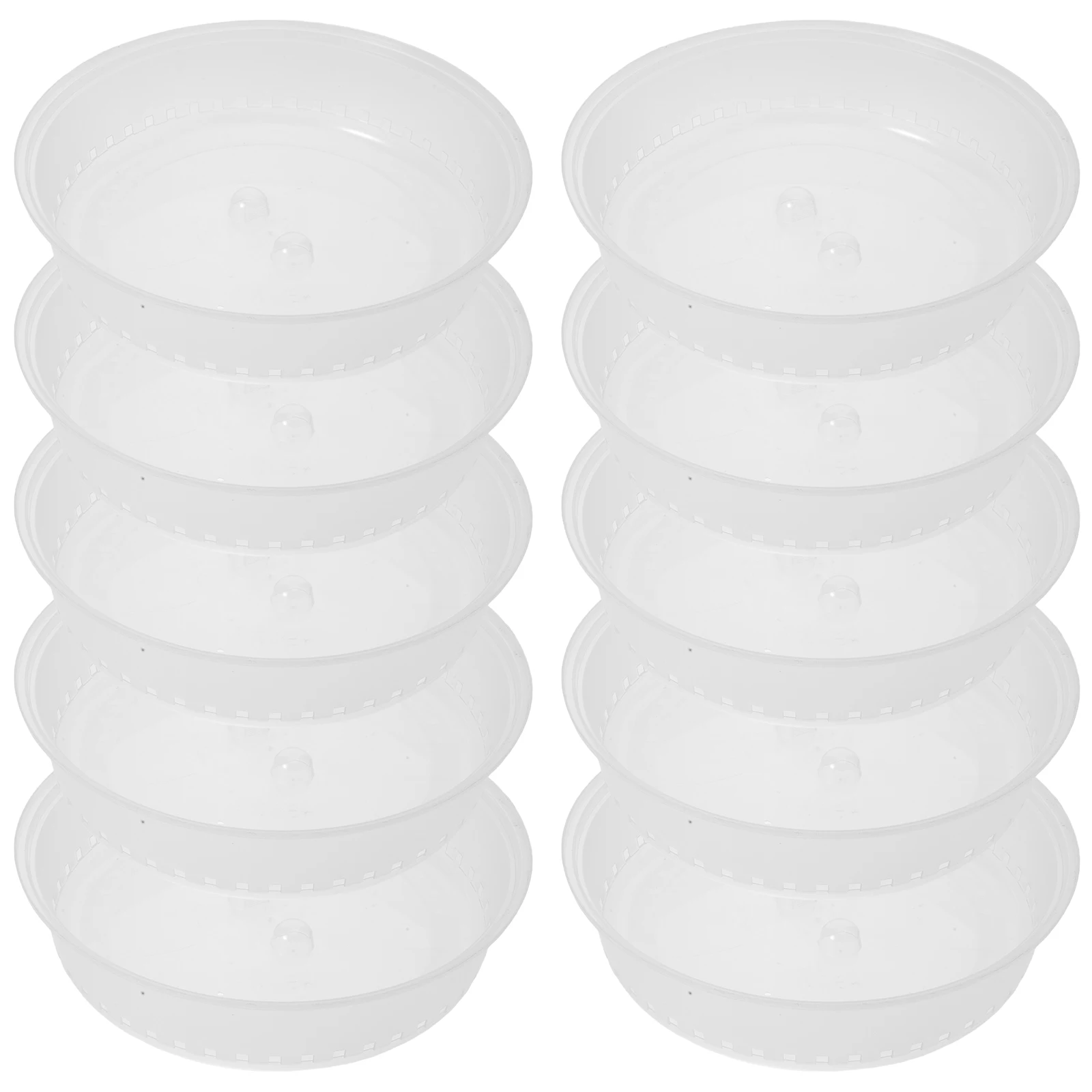 

10pcs Microwave Splatter Cover Reusable Anti-Splatter Lid Sturdy Transparent Oven-Safe Plate Cover Dust Proof Kitchen Gadget