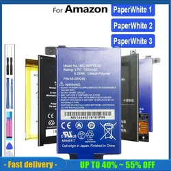 アマゾン文鎮用バッテリー,1, 2, 3, S2011-003-S, 58-000008, MC-354775-03,dp75sd1,kpw2,kpw3
