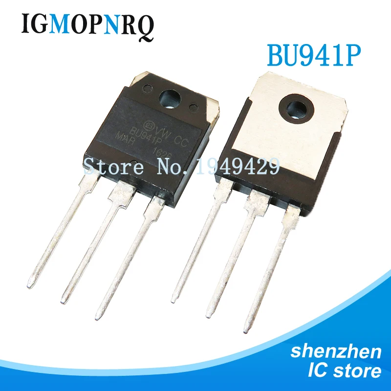 5 piezas BU941ZP TO-3P BU941 TO-247 BU941P BU941Z 500V 15A