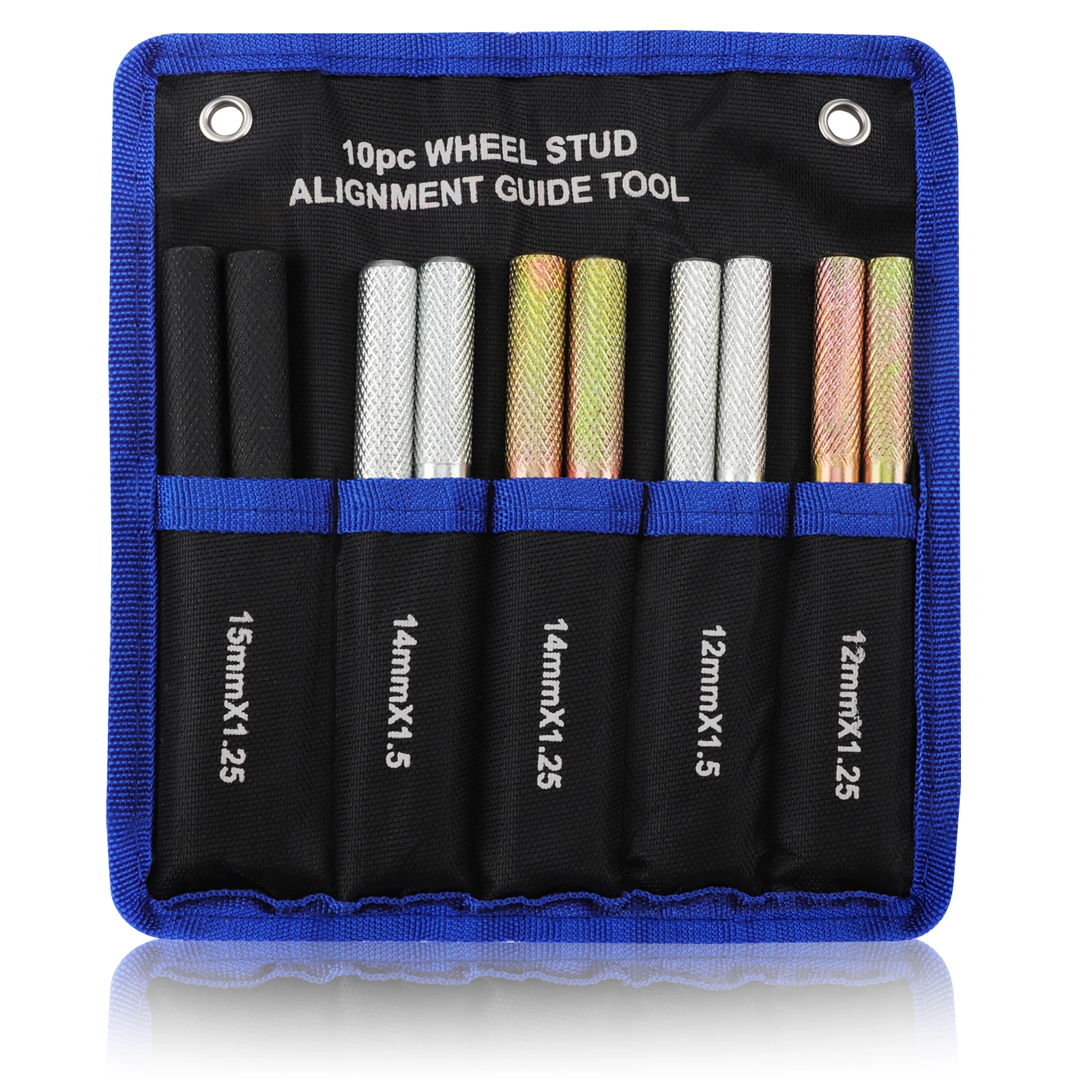 

Штифт для выравнивания колес с рифленым концом, обеспечивающий надежную фиксацию, высокопрочный, универсальный, металлический, для транспортных средств