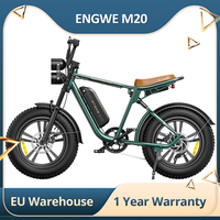 [2023]ENGWE M20 Electric Bike 20*4.0'' Fat Tires 750W Brushless Motor 45km/h Max Speed 48V 13Ah Battery 75km Range