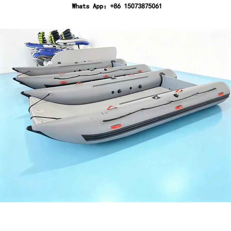 Australia Popular Inflatable Speed Folding Catamaran Passenger Sailing Boat for Sale