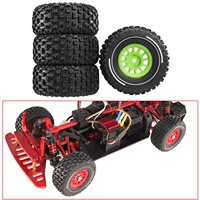 65mm Rubber Wheel Rim Tire Tyre 12mm For 1/14 MJX HYPER GO 14301 14302 14303 14304 14211 JJRC 1/16 Q130 RC Car Upgrade Parts