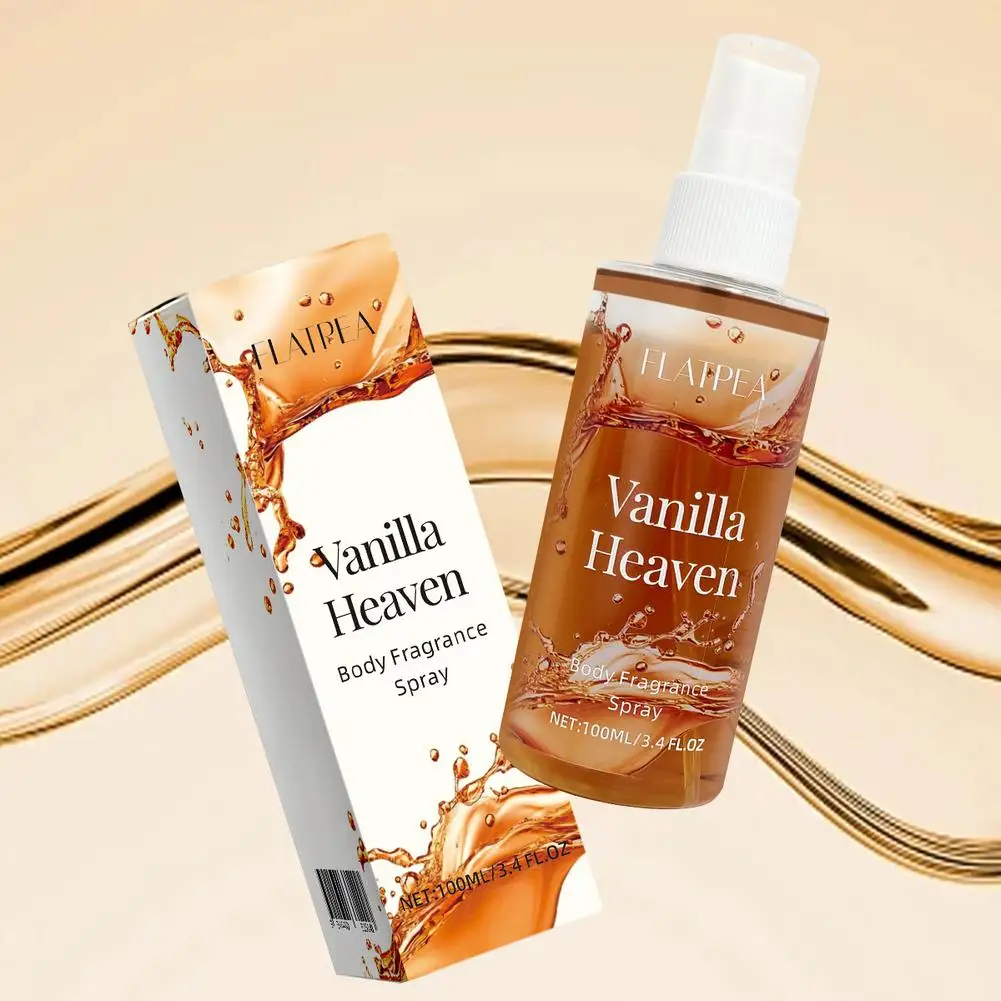 Vanilla Body Spray 100ml Long Lasting Fragrance Mist Gentle Alcohol Free Scented Mist Christmas Gift For Women