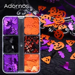 Halloween Sequins Epoxy Resin Shaker Mold Filler Pumpkin Wizard Hat Bat Cross Love Heart Paillettes DIY Pendant Keychain Making