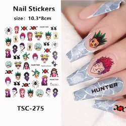 TSC series TSC-275 full time hunter 3D Back glue Self-adhesive Nail art Nail sticker decoration tool Sliders For Nail Decals