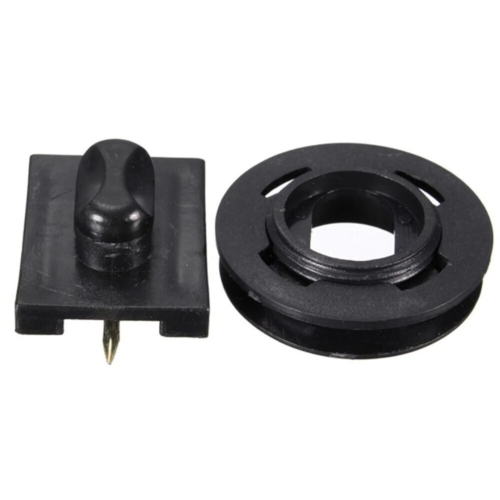 4 pezzi universali punti di montaggio a pavimento per auto tappetini per tappeti clip morsetti per impugnatura di fissaggio accessori per manicotti per supporto da pavimento antiscivolo neri