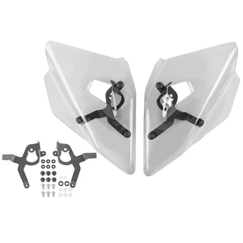 

Turn Windshield Deflectors Spoiler Extension Panels Aerodynamic Wind Guard for R1200GS 2013-2019 Bikes 1 Pair