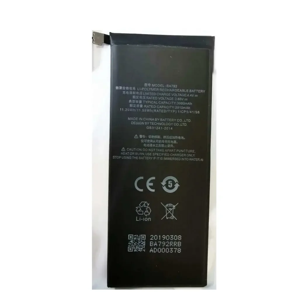 

New BA792 Battery for Meizu Pro 7 M792Q M792C M792H Mobile Phone