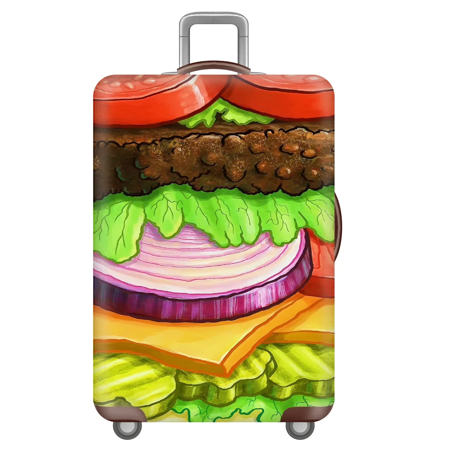 

High Elasticity Stretchy Luggage Cover Protective Anti-Wear Dustproof Suitcase Cover Reliable Travel Accessory Luggage