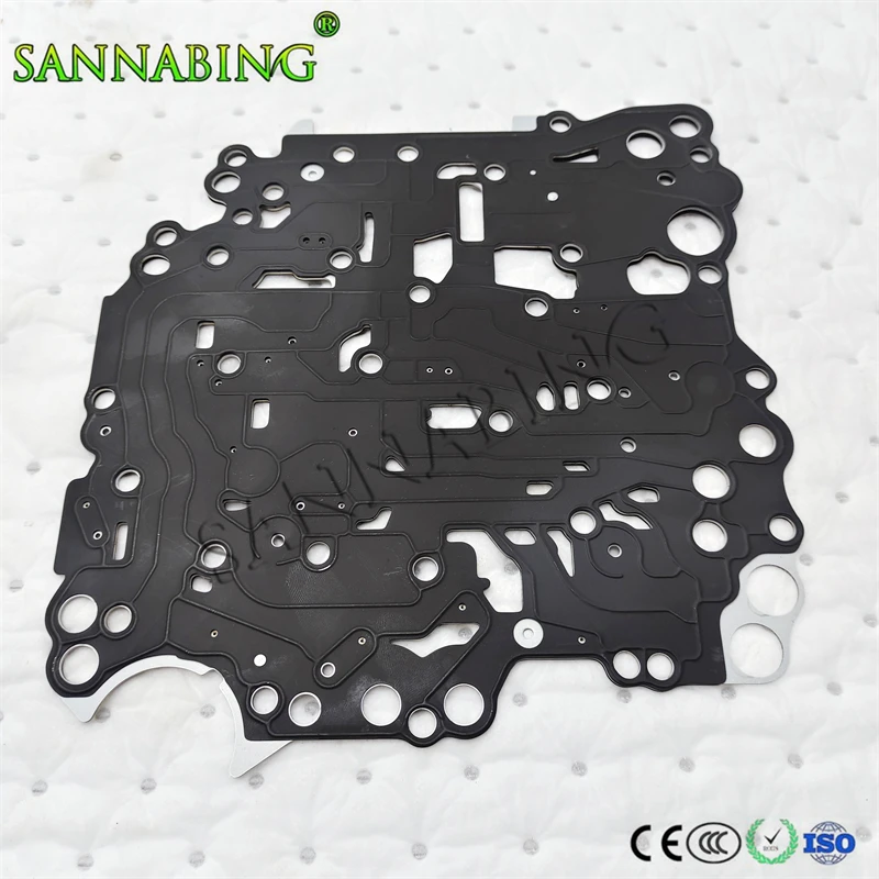 

New 0DE 0BH 0BT DQ500 Car Accessories Automatic Transmission Clucth Valve Body Separator Plate for VW AUDI Gearbox Rebuild Kit