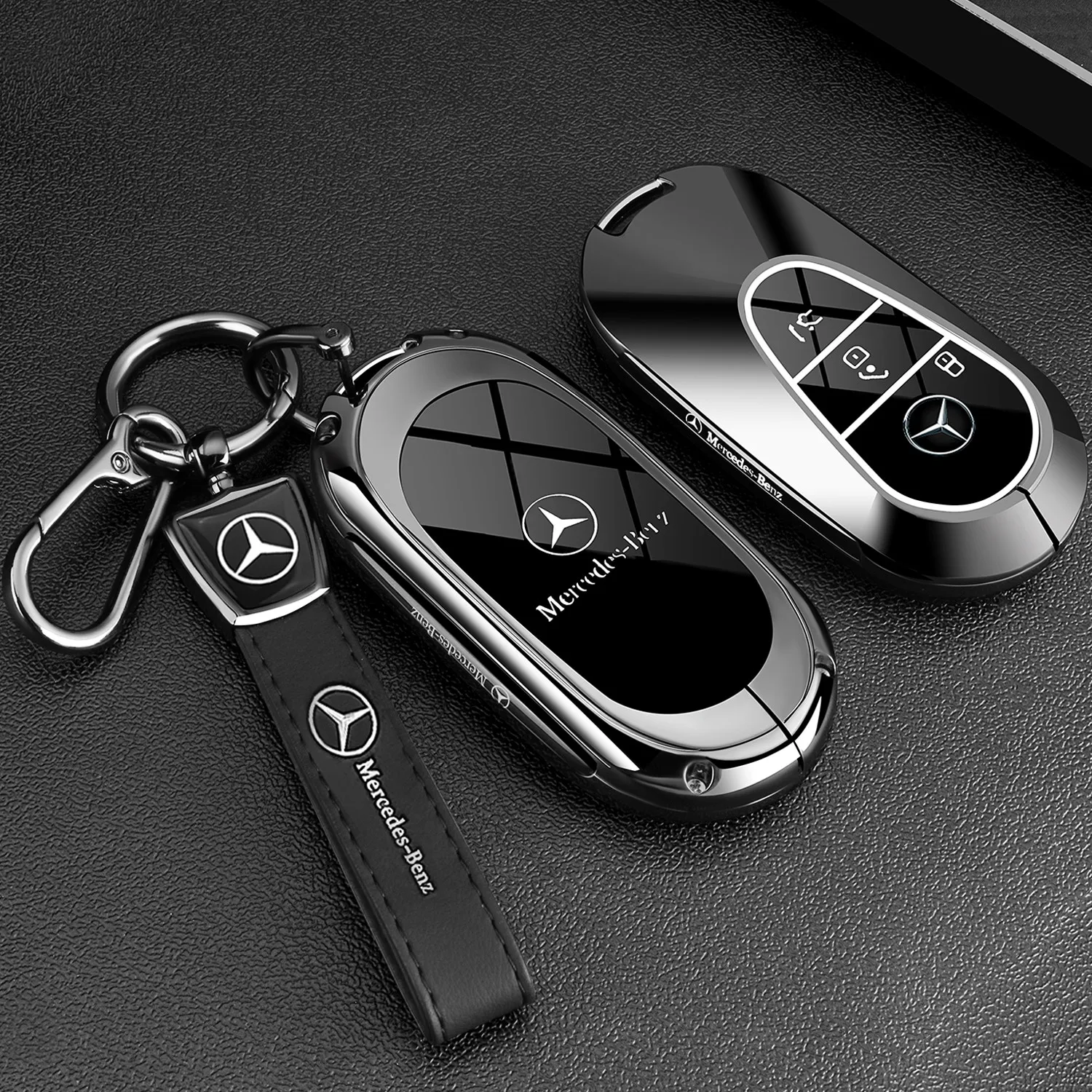 2026 new Mercedes Benz e300l keycase gle350 premium a200l c260l glc shell buckle glb220 male